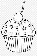 Cupcakes Muffin Flyclipart sketch template