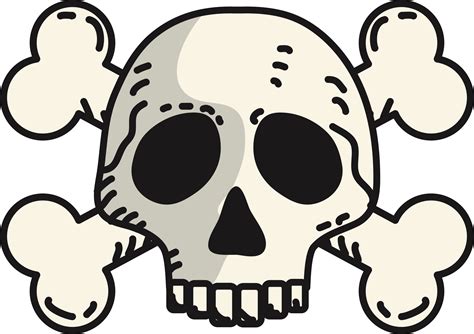 skull  crossbones jolly roger clip art illustration skull png