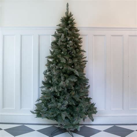 ft premium frosted alaskian artificial christmas tree rathwood