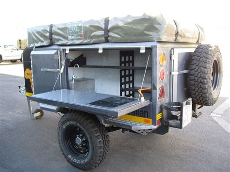 offroad trailer teardrop camper conversion   jeep camping  road trailer