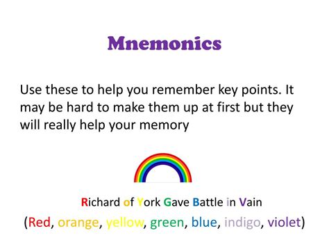 memory techniques powerpoint    id