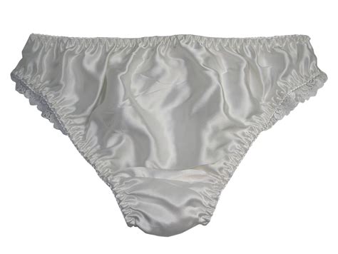 Womens Briefs Panties 100 Silk Low Rise With Lace S M L Xl Xxl Ebay
