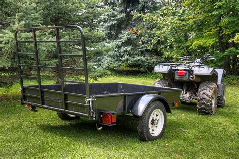 ft  ft multi purpose utility trailer kits black powder coated mmt