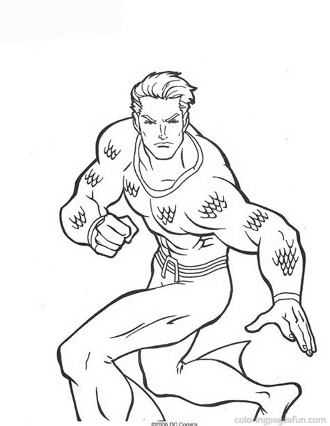aquaman coloring pages books    printable