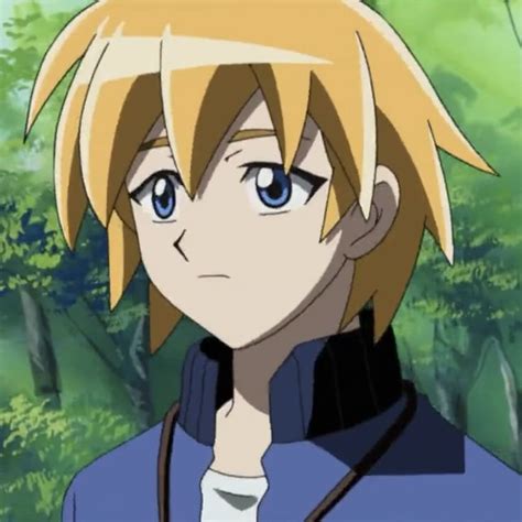 An Anime Character With Blonde Hair And Blue Eyes Looking At The Camera