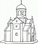 Colorir Desene Biserica Colorat Imagini Igreja Igrejas Ortodoxa Ausmalbilder Desen Coloring4free Dome Desenhos Catedral Planse Qbebe Despre Salvat sketch template