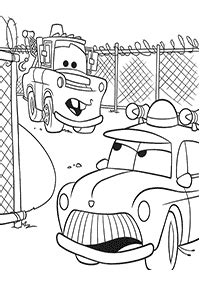 cars disney coloring pages index