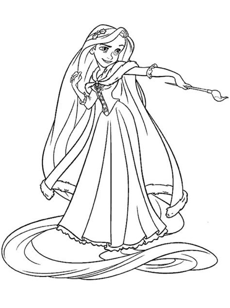 printable rapunzel coloring pages everfreecoloringcom