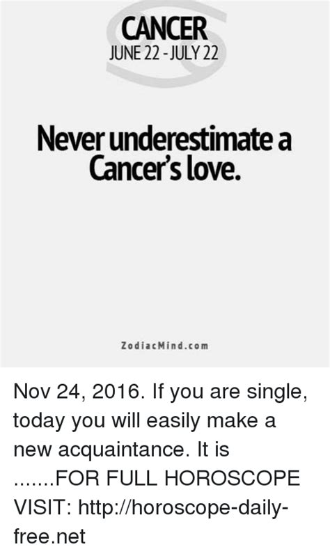 cancer single love horoscope cancerwalls