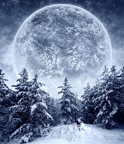 full snow moon february    shifting vibration