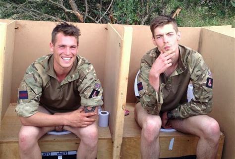 military guys in outdoor toilet spycamfromguys hidden cams spying on men