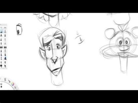improvising  head shapes youtube   drawing tutorial head