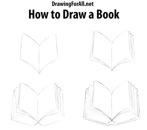 step  step   draw book  drawing tutorials