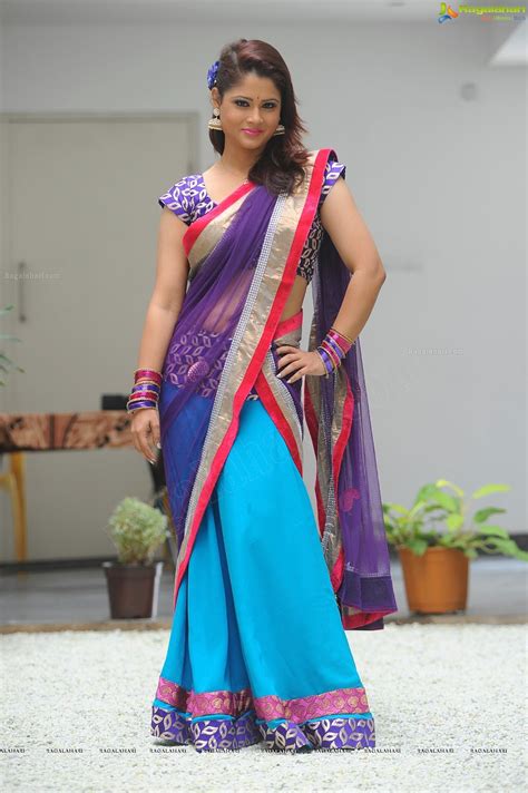 south indian half saree girls half sarees girls with navels