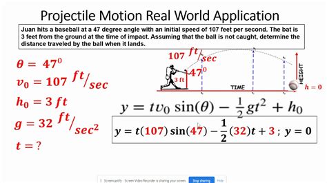 projectile motion problems innonipod