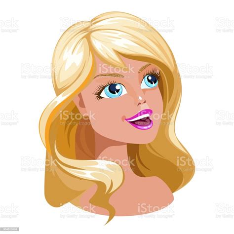 큰 파란 눈 및 금발 머리와 아름 다운 만화 소녀 관능에 대한 스톡 벡터 아트 및 기타 이미지 Istock