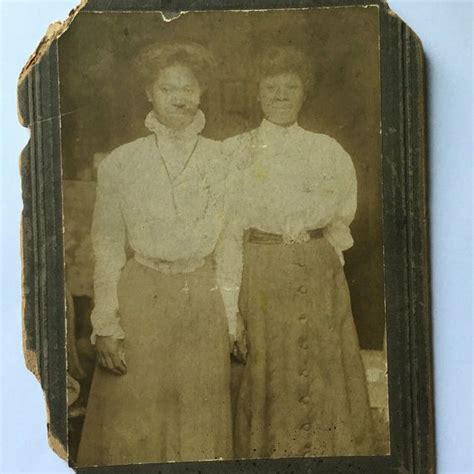 identified african american mother and daughter vintage photo cabinet card vintage photos