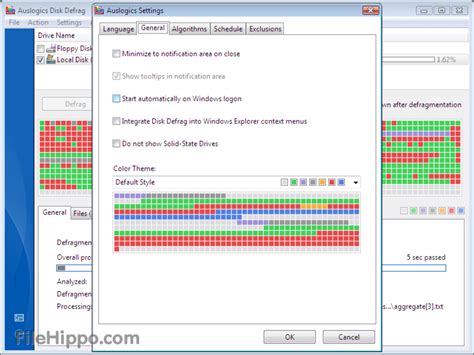 scarica auslogics disk defrag   windows filehippocom
