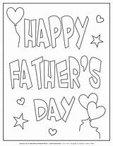Coloring Fathers Happy Cards Father Pages Template Card Kids Planerium Print Choose Board Cute sketch template