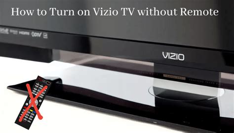 turn  vizio tv  remote  easy ways techplip