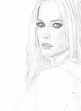 Lavigne Dibujando sketch template