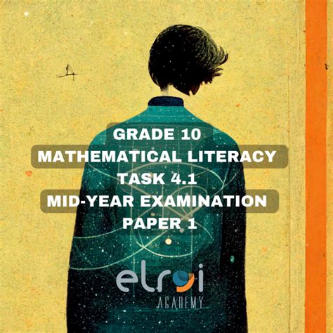 grade  mathematical literacy task  mid year exam paper