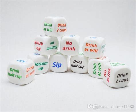 party drink decider dice household dice games pub bar fun