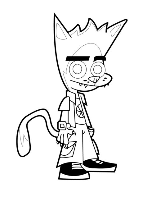 kids page johnny test coloring pages  printable colouring pages