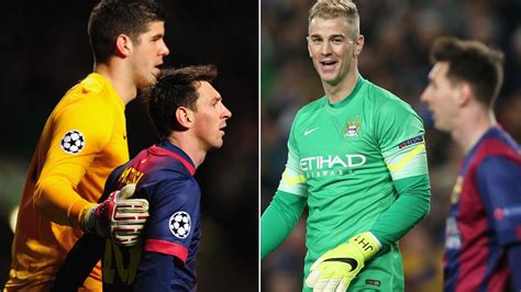 Lionel Messi Loves English Goalkeepers Mirror Online