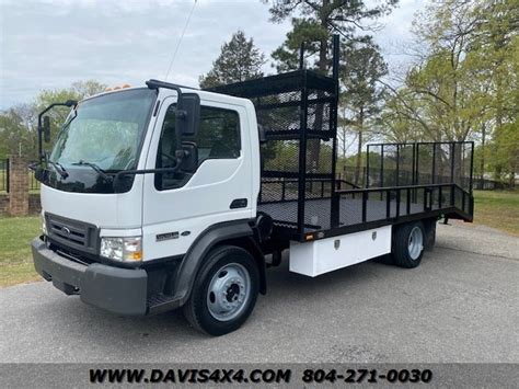 ford lcf powerstroke diesel flatbed dovetail dually cab chassis truck