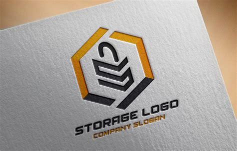storage logo design template  graphicsfamily