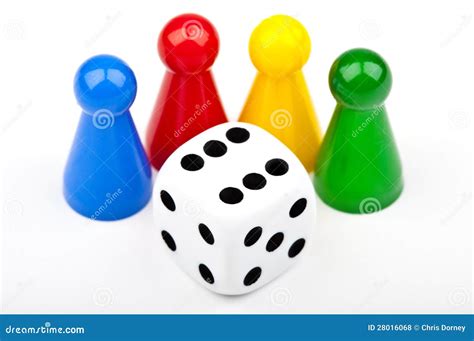 board game pieces  dice royalty  stock  image