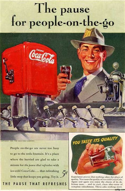 The Visual Tour Into Coca Cola Print Advertising Dirjournal Blogs