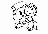 Kitty Hello Coloring Pages Unicorn Riding Printable Pdf Color Having Fun Summer sketch template