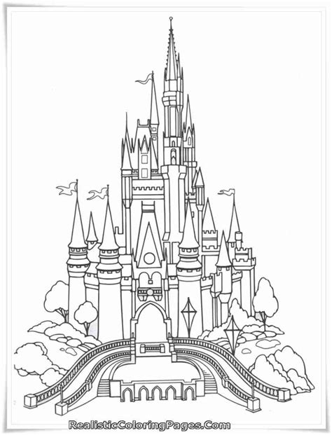 elsa castle coloring page  getcoloringscom  printable