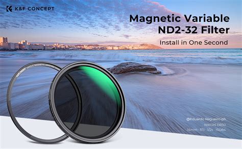 amazoncom kf concept mm magnetic variable  lens filter     stops magnetic