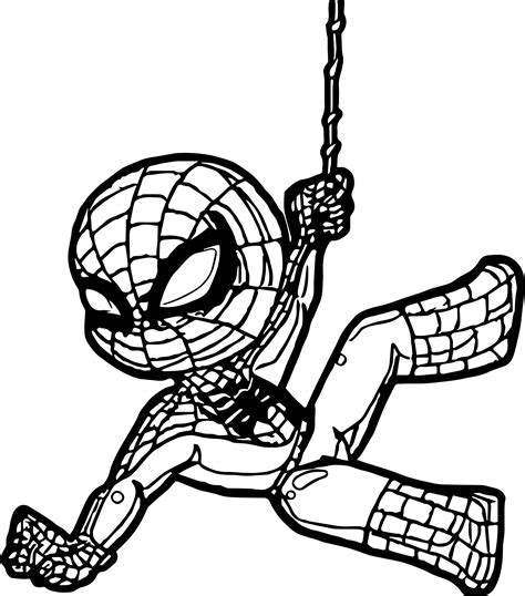 printable coloring sheet spiderman coloring pages