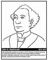 Prime Ministers Canadian 2010 Macdonald Canada History August Minister Coloring Pages Colouring Bookcase Dusty Christopher Moore Crayola sketch template