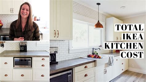 complete ikea kitchen cost breakdown  sektion cabinets ikea