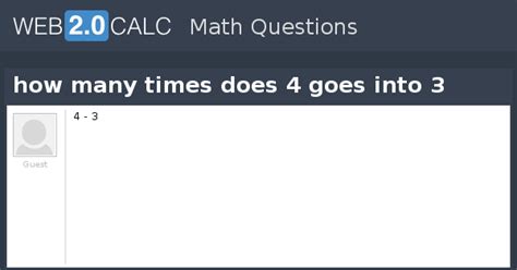 view question   times