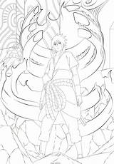 Rasengan Sasuke Uchiha Lineart Coloriages Akatsuki Susano Imprimer Zerochan sketch template