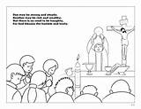 Mass Coloring Pages Catholic Parts Priest Holy Template Getcolorings Color Sketch Getdrawings sketch template