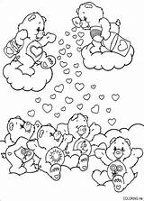 Coloring Pages Care Bears Heart sketch template