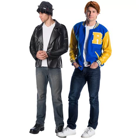 Mens Jughead And Archie Couples Costumes Party City