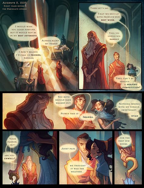 the dawngate chronicles prologue on behance
