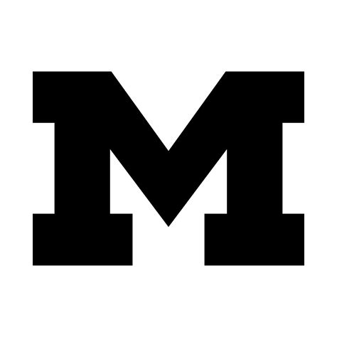 michigan wolverines logo png transparent svg vector freebie supply