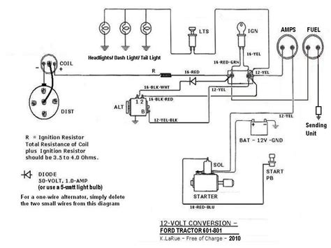 ford tractor solenoid wiring diagram mia wired