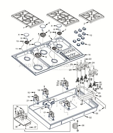 wolf gas range parts diagram reviewmotorsco