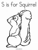 Squirrel Coloring Brown Noodle Twistynoodle Nuts Built California Usa Print Squirrels Twisty sketch template
