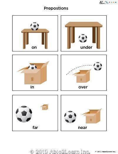 learn prepositions flashcards pages  teaching prepositions